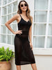 Openwork  Sleeveless Cover Up Trendsi