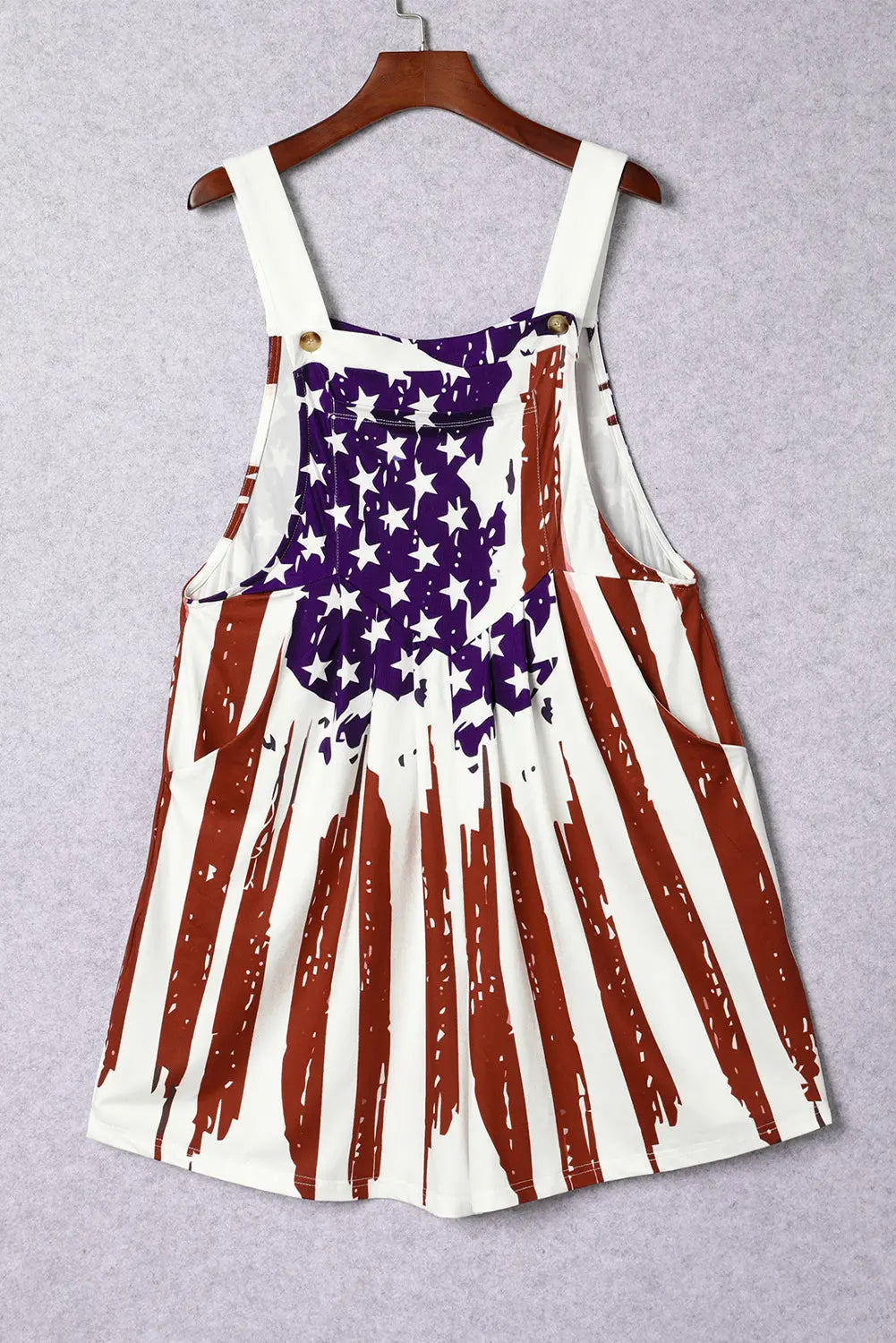 BazaarBey Pocketed Wide Strap Overall 