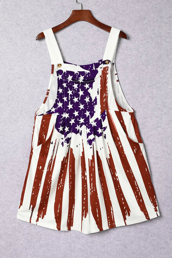 BazaarBey Pocketed Wide Strap Overall 