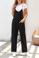 BazaarBey Pocketed Spaghetti Strap Wide Leg Jumpsuit 
