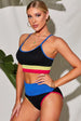  Spaghetti Strap Two-Piece Swim Set Trendsi