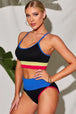  Spaghetti Strap Two-Piece Swim Set Trendsi