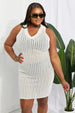 Openwork  Cover Up Dress Trendsi