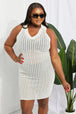 Openwork  Cover Up Dress Trendsi