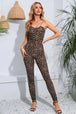 BazaarBey  Spaghetti Strap Skinny Jumpsuit 