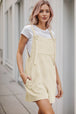 Textured Overall with Pockets Trendsi