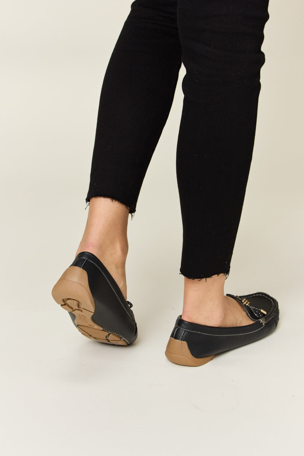  Slip On Bow Flats Loafers Trendsi