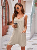Spaghetti Strap Romper with Pockets Trendsi