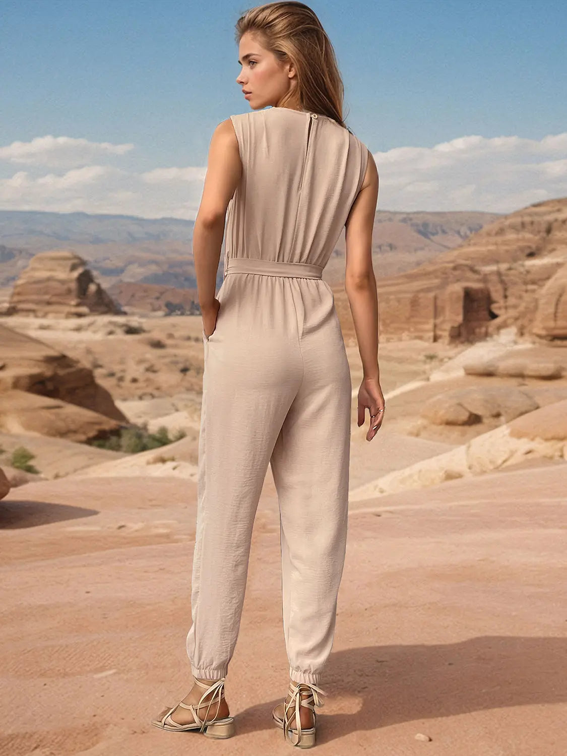  Sleeveless Jumpsuit Trendsi