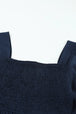 Smocked Long Flounce Sleeve Square Neck Jumpsuit Trendsi