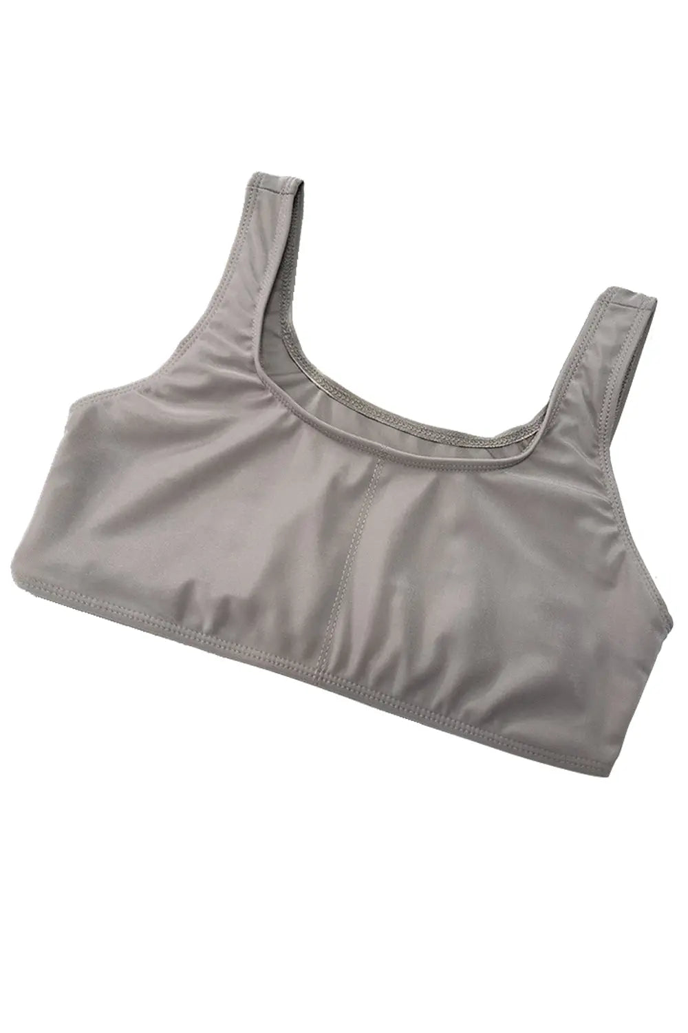 Tank,  Round Neck Tee and Shorts Three-Piece Swim Set Trendsi
