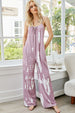 BazaarBey Tie-Dye Spaghetti Strap Jumpsuit with Pockets 