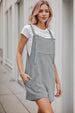 Textured Overall with Pockets Trendsi