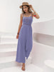  Spaghetti Strap Wide Leg Jumpsuit Trendsi