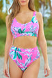 Leaf Print Swim Set Trendsi