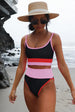  Spaghetti Strap Two-Piece Swim Set Trendsi