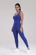 Wide Strap Sleeveless Active Jumpsuit Trendsi