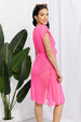  Swim Pool Day Mesh Tie-Front Cover-Up Trendsi