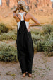   V-Neck Sleeveless Jumpsuit with Pockets Trendsi