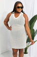 Openwork  Cover Up Dress Trendsi