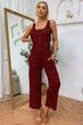 Sleeveless Straight Leg Jumpsuit Trendsi
