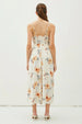  Floral Button Down Cami Midi Dress -BazaarBey - www.shopbazaarbey.com