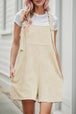 Textured Overall with Pockets Trendsi