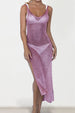 Slit Scoop Neck Sleeveless Cover Up Trendsi