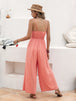  Spaghetti Strap Wide Leg Jumpsuit Trendsi