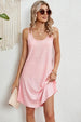  Scoop Neck Double Strap Dress -BazaarBey - www.shopbazaarbey.com