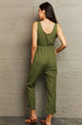 Tied Sleeveless Jumpsuit with Pockets Trendsi