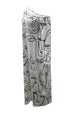 Printed Single Shoulder Lantern Sleeve Maxi Dress -BazaarBey - www.shopbazaarbey.com