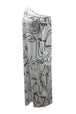 Printed Single Shoulder Lantern Sleeve Maxi Dress -BazaarBey - www.shopbazaarbey.com