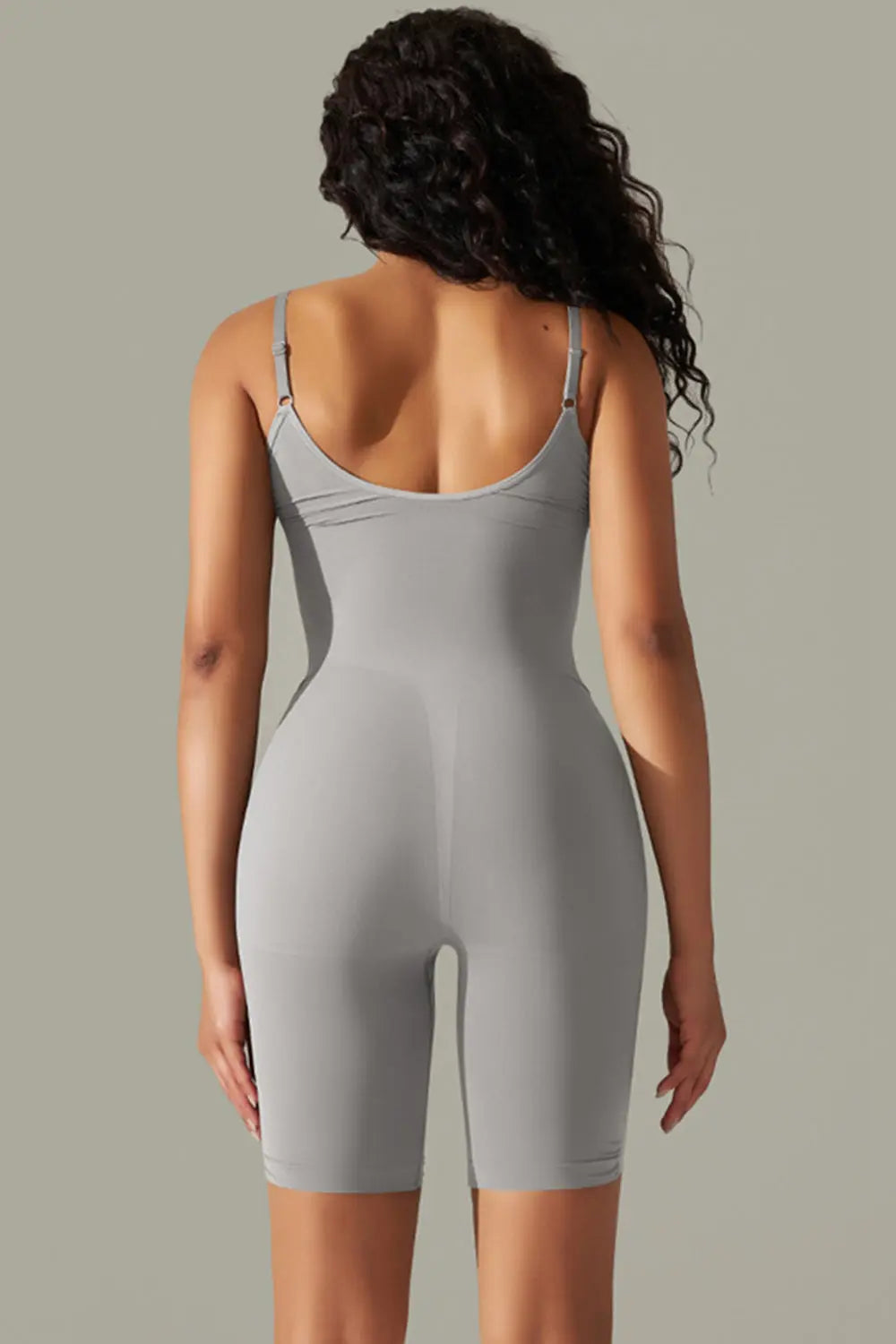 Spaghetti Strap Active Romper Trendsi