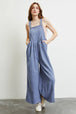 BazaarBey   Wide Leg Overalls with Pockets 