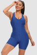  Wide Strap Active Romper Trendsi