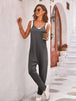 Spaghetti Strap Jumpsuit with Pockets Trendsi