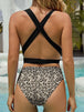 Tied  Plunge One-Piece Swimwear Trendsi