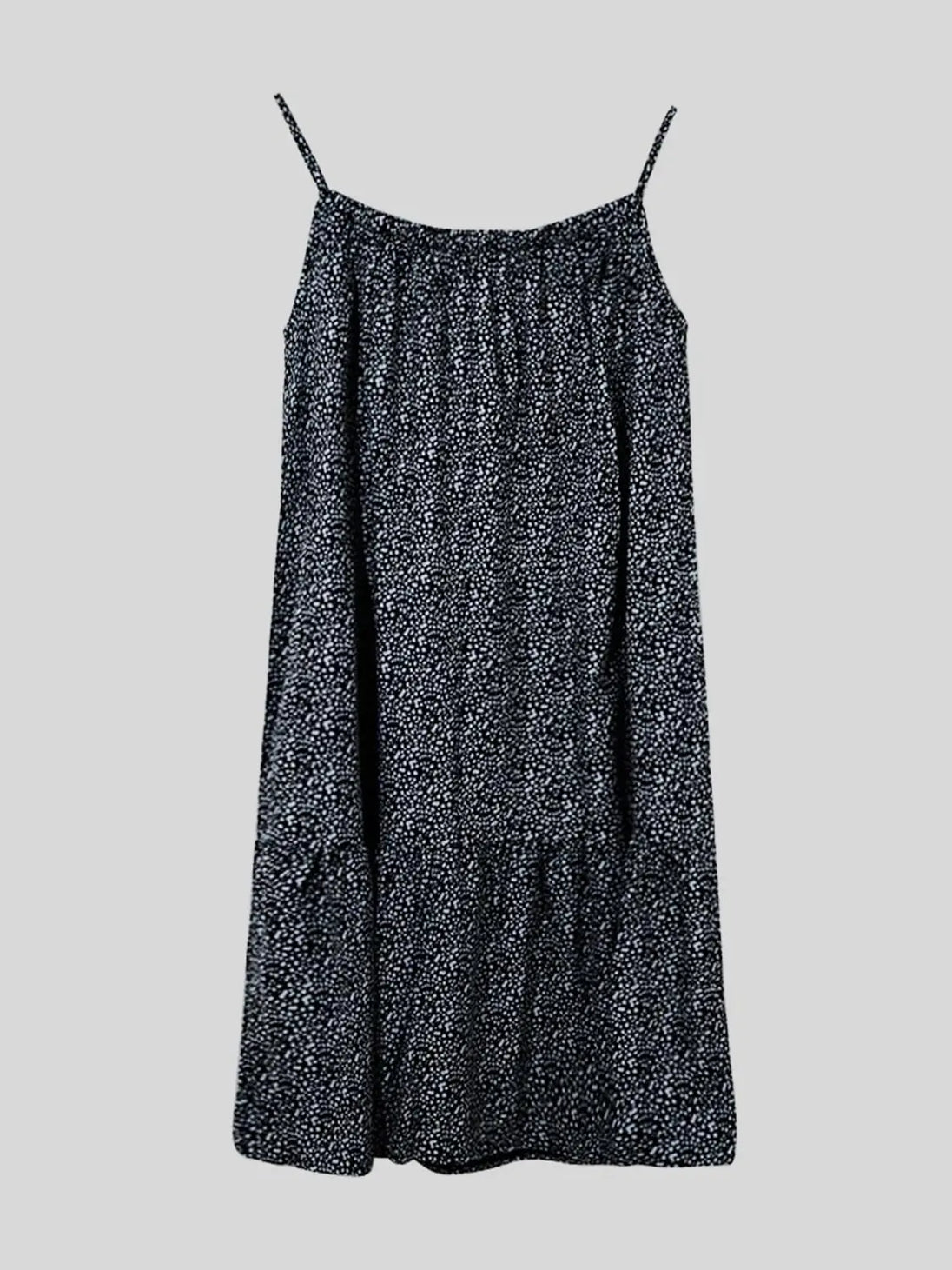 Full Size Printed Sleeveless Mini Cami Dress -BazaarBey - www.shopbazaarbey.com