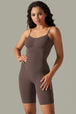 Spaghetti Strap Active Romper Trendsi