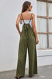 Tied Spaghetti Strap Wide Leg Jumpsuit Trendsi
