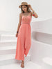  Spaghetti Strap Wide Leg Jumpsuit Trendsi