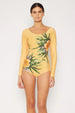  Swim Cool Down Longsleeve One-Piece Swimsuit Trendsi