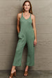  Don't Get It Twisted  Rib Knit Jumpsuit Trendsi
