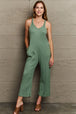  Don't Get It Twisted  Rib Knit Jumpsuit Trendsi