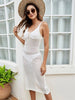 Openwork  Sleeveless Cover Up Trendsi