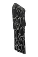 Printed Single Shoulder Lantern Sleeve Maxi Dress -BazaarBey - www.shopbazaarbey.com