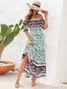 Floral Flounce Sleeve Midi Dress -BazaarBey - www.shopbazaarbey.com