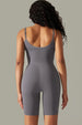 Spaghetti Strap Active Romper Trendsi