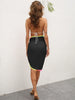Rainbow Pompom  Swim Skirt Trendsi